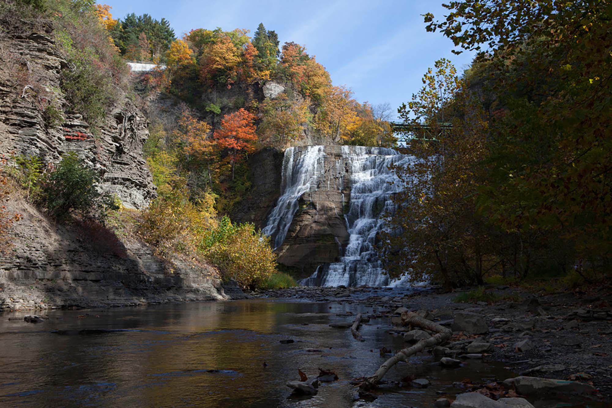 Ithaca falls.
