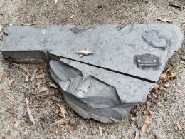 Medium gray with horizontal lines