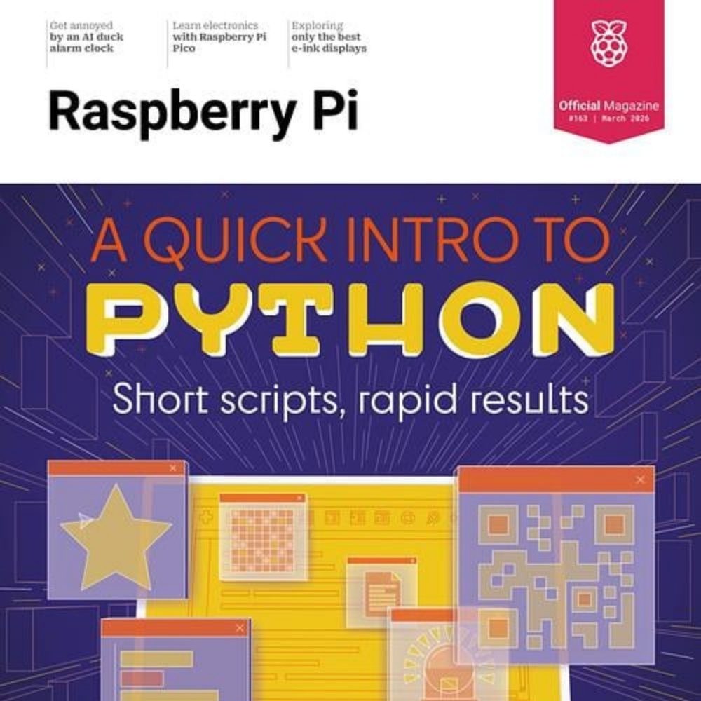 Raspberry Pi Magazine cover image March 2026 Issue