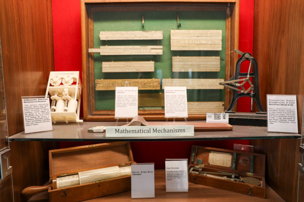 Mathematical Mechanism are displayed as part of the Ruleaux Collection