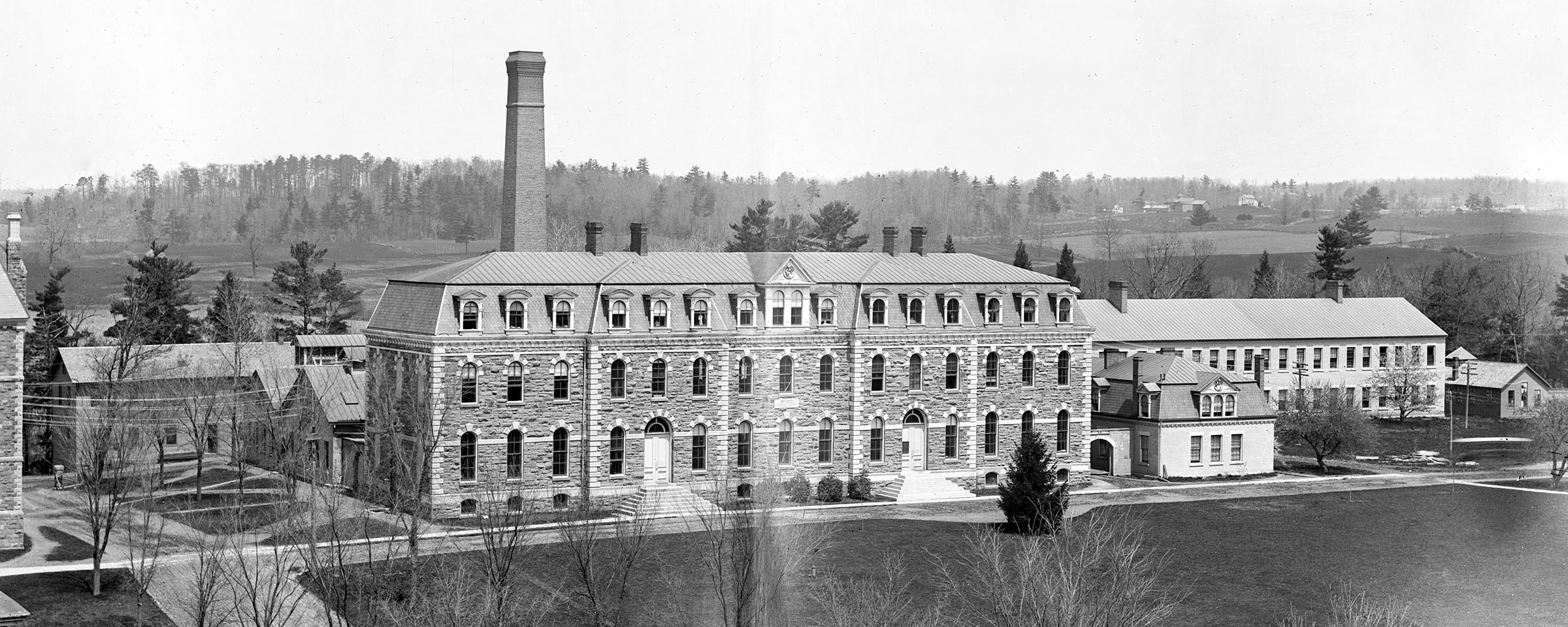 Sibley college building between 1883 and 1894