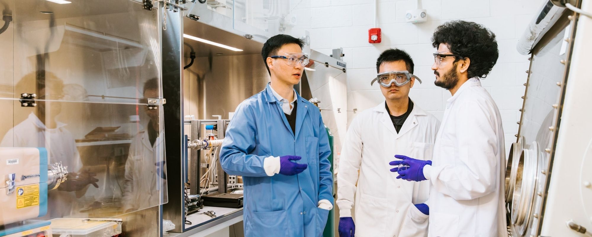 Graduate students in Yu Zhong's lab
