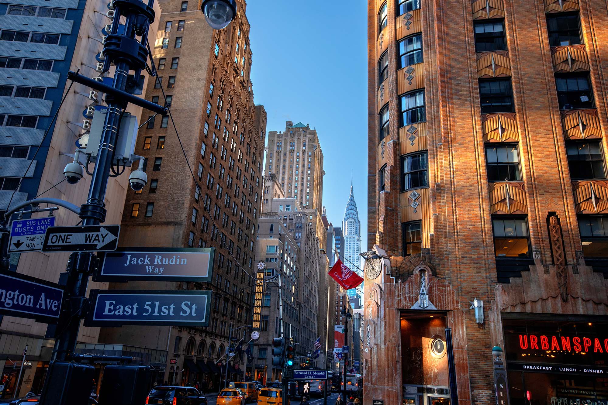 The School of Industrial and Labor Relations’ new New York City headquarters and conference center is in the historic General Electric building at 570 Lexington Ave.