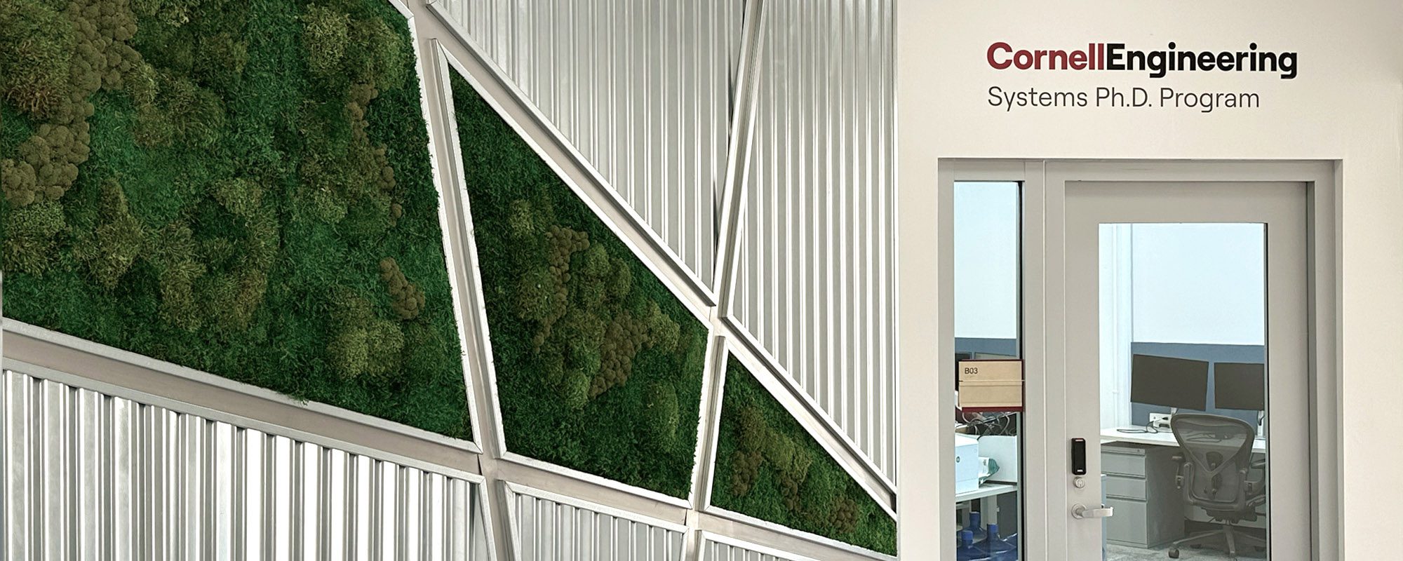 View of a wall with a doorway and 