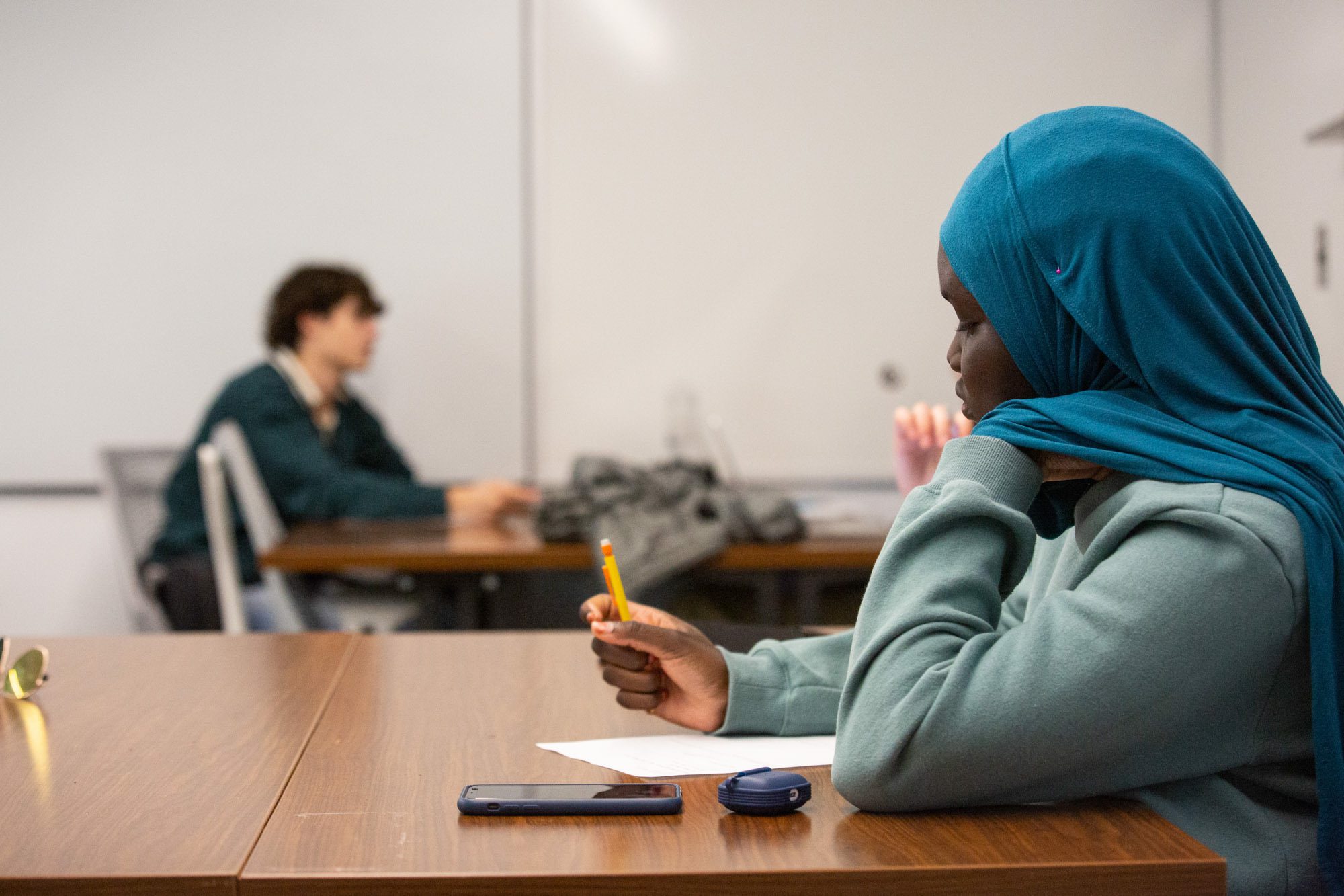 Students at an Academic Excellence Workshop