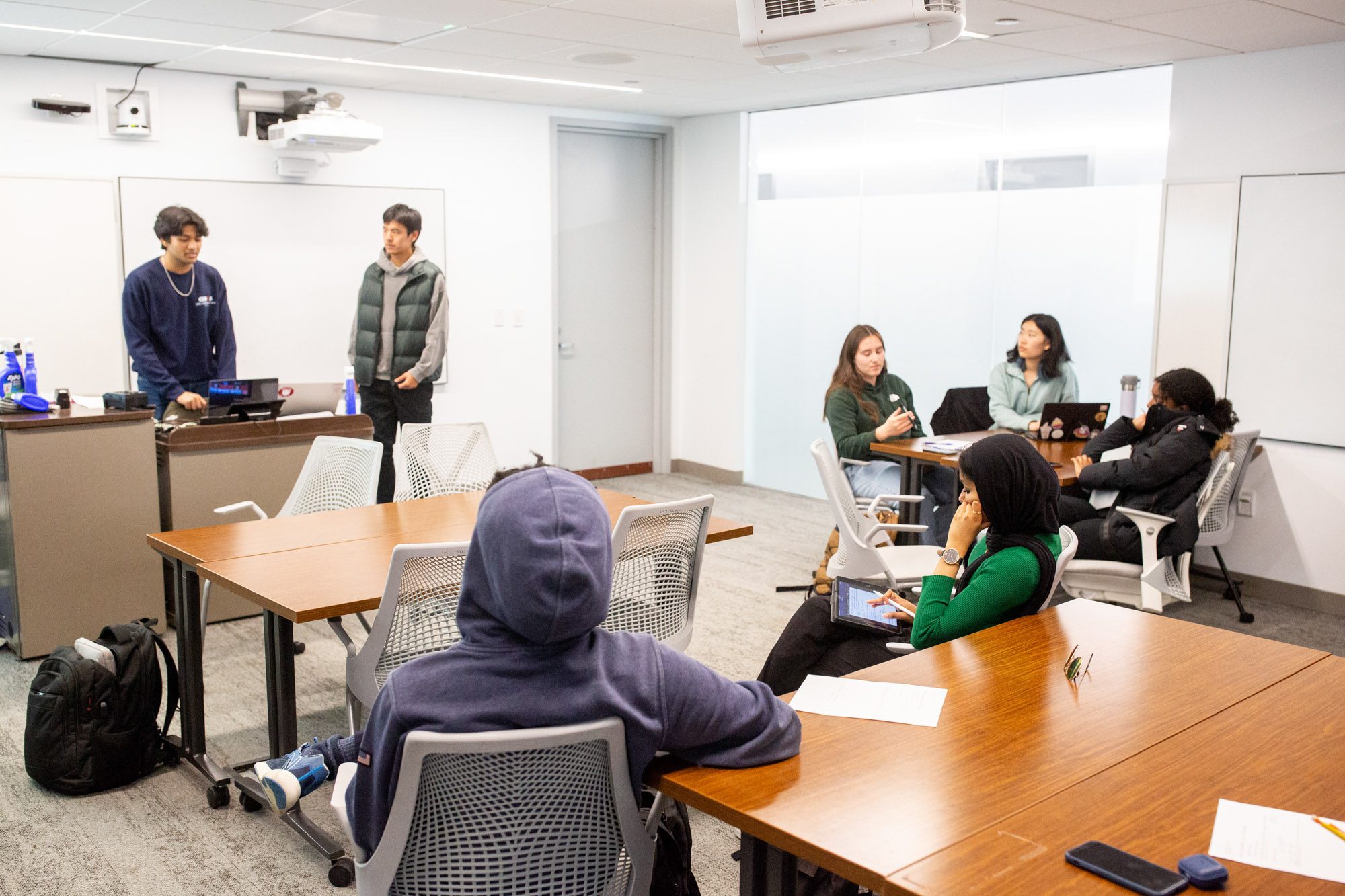Students at an Academic Excellence Workshop
