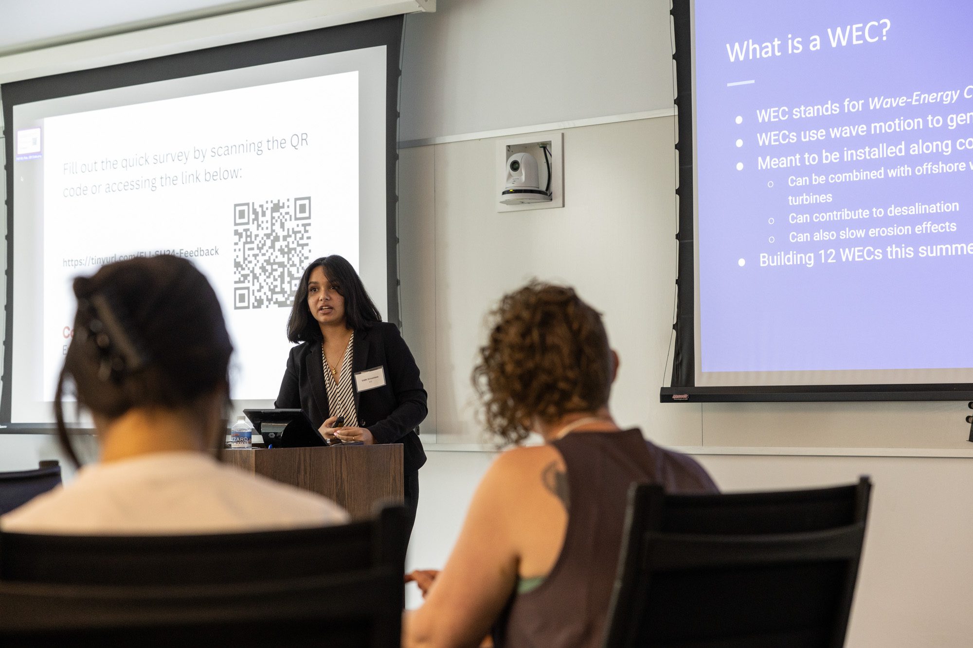 undergraduate research presentations