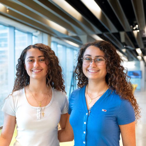 Ashley and Verena Padras