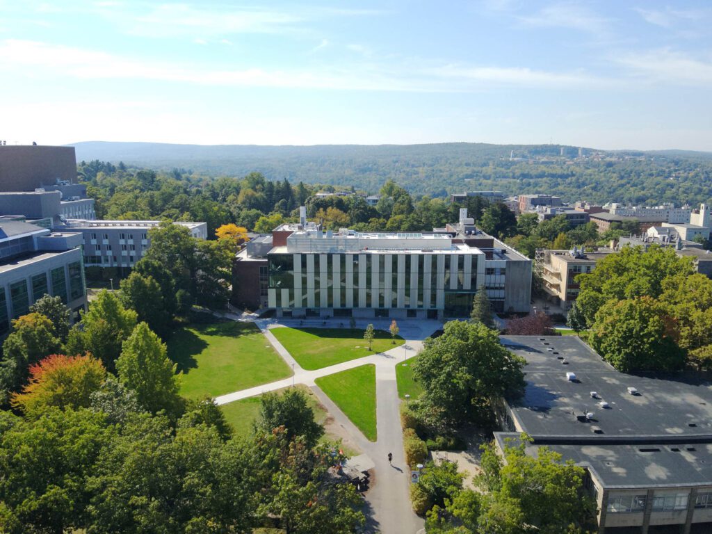 Tang Hall and the Engineering Quad
