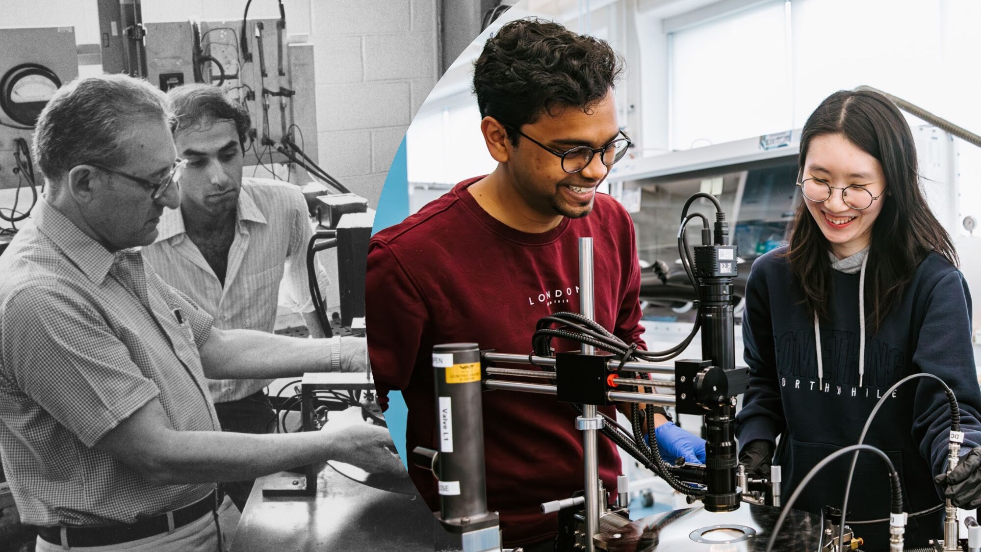 Cornell Engineering researchers work in labs