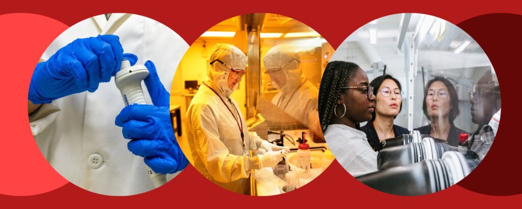 Cornell Engineering researchers including students and Judy Cha