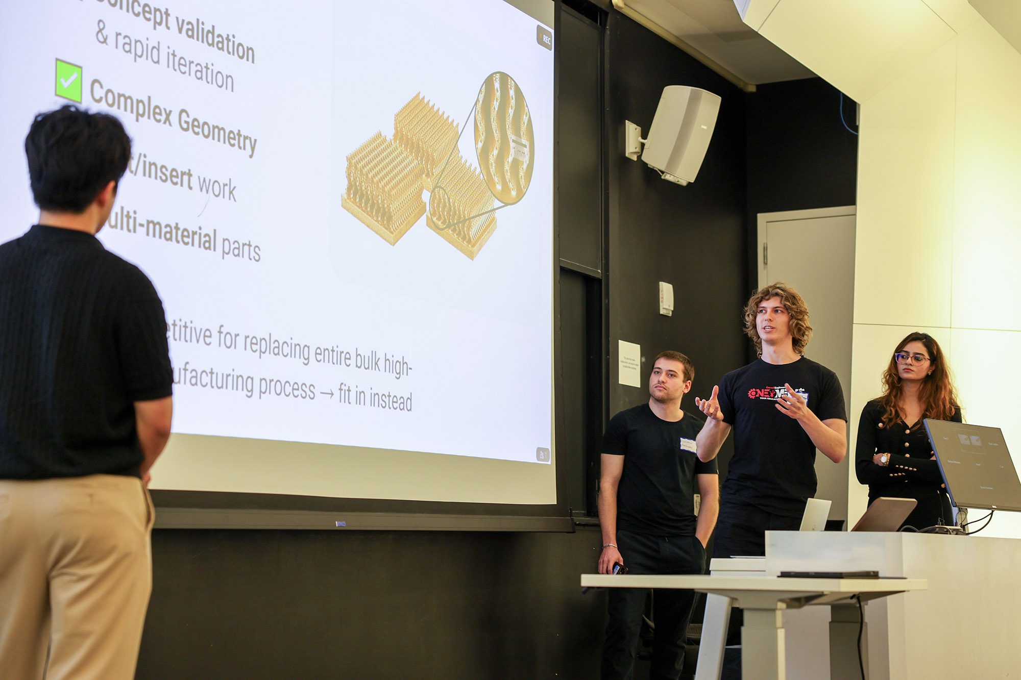 Student present during Innovation Competition