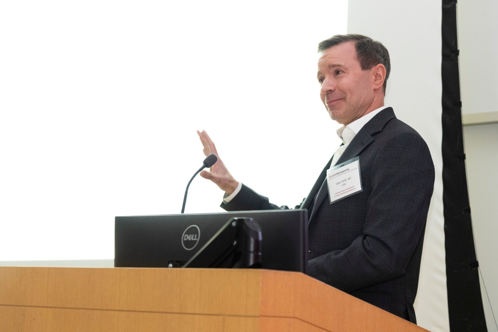 Glen Wilks giving a Keynote speech during the 2026 MSE Distinguished Awards Gala